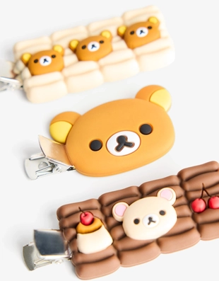 Набор из 3 заколок для волос RILAKKUMA- Заказать в России