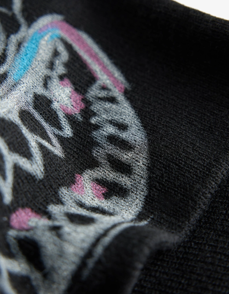 Шапка с принтом