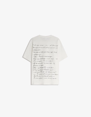 Футболка геометрического кроя с короткими рукавами и принтом- Заказать в России