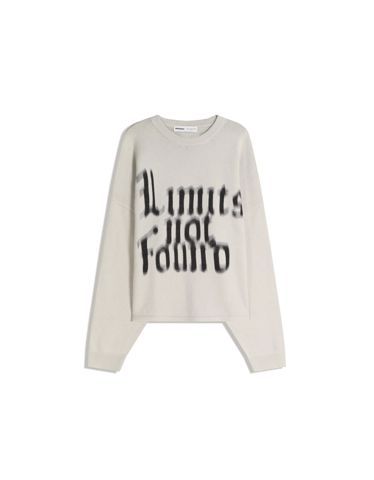 Свитер с принтом