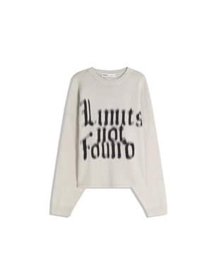 Свитер с принтом- Заказать в России