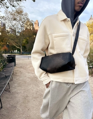 Укороченная куртка из искусственной овчины- Заказать в России