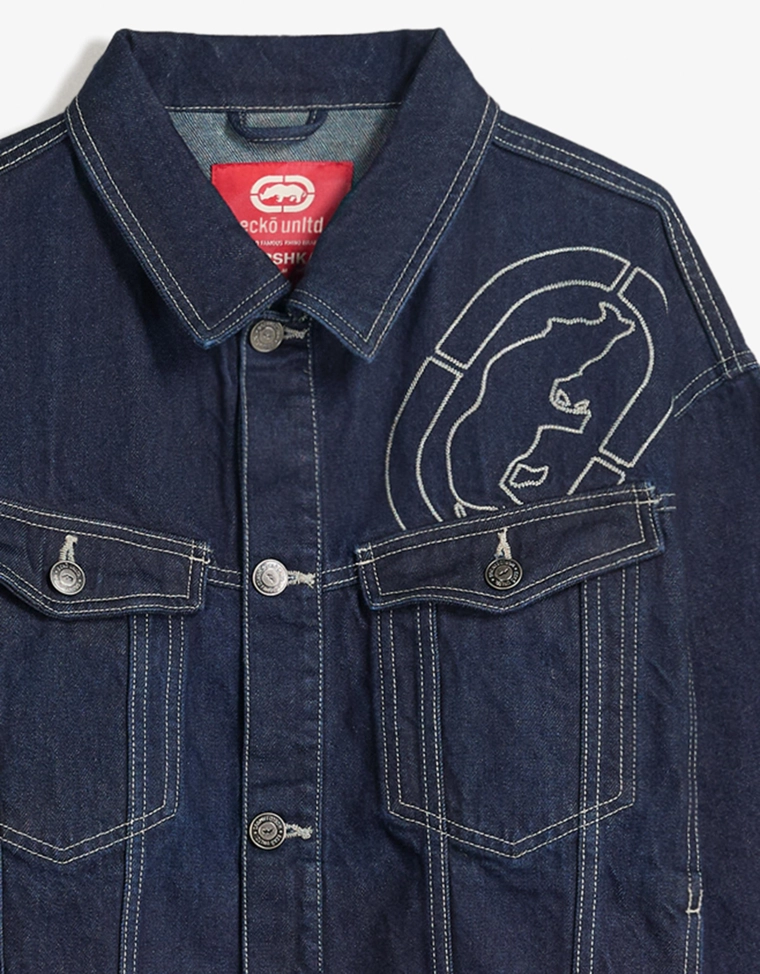 Джинсовая куртка ecko unltd