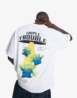 Футболка с принтом «история игрушек»- Заказать в России