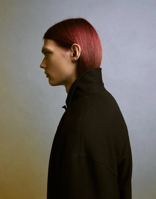 Куртка-рубашка приталенного кроя на молнии- Заказать в России