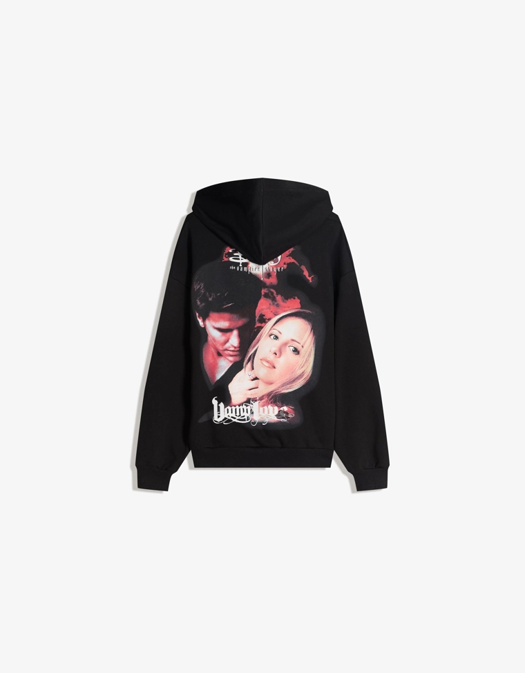 Толстовка с принтом «Баффи — истребительница вампиров»