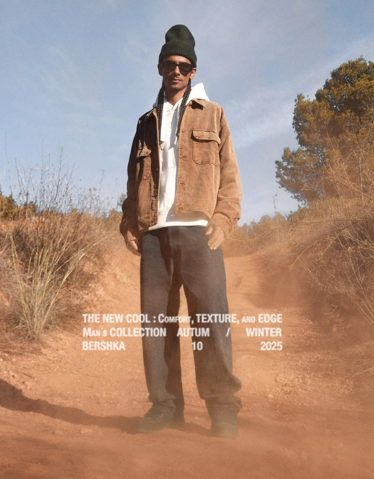 Вельветовая куртка геометрического кроя