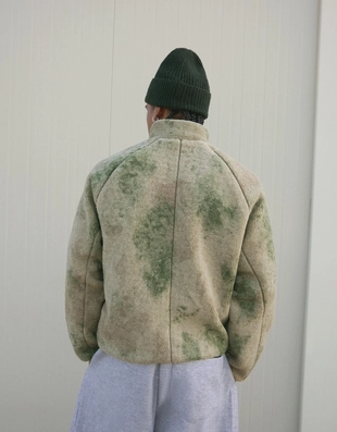 Куртка из искусственной овчины- Заказать в России