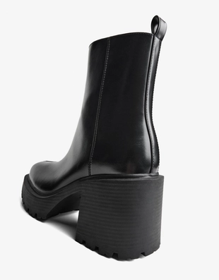 Ботильоны с квадратным носом- Заказать в России