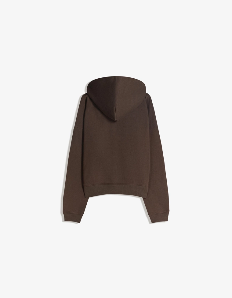 Худи кроя оверсайз на молнии