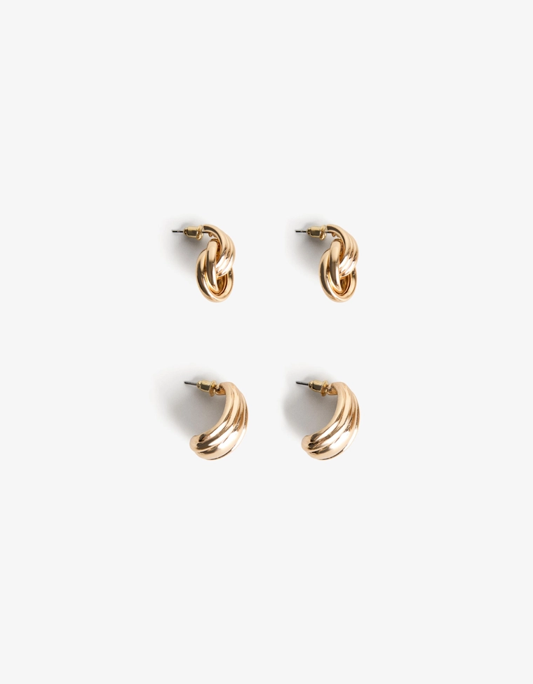 Набор из 2 пар серег