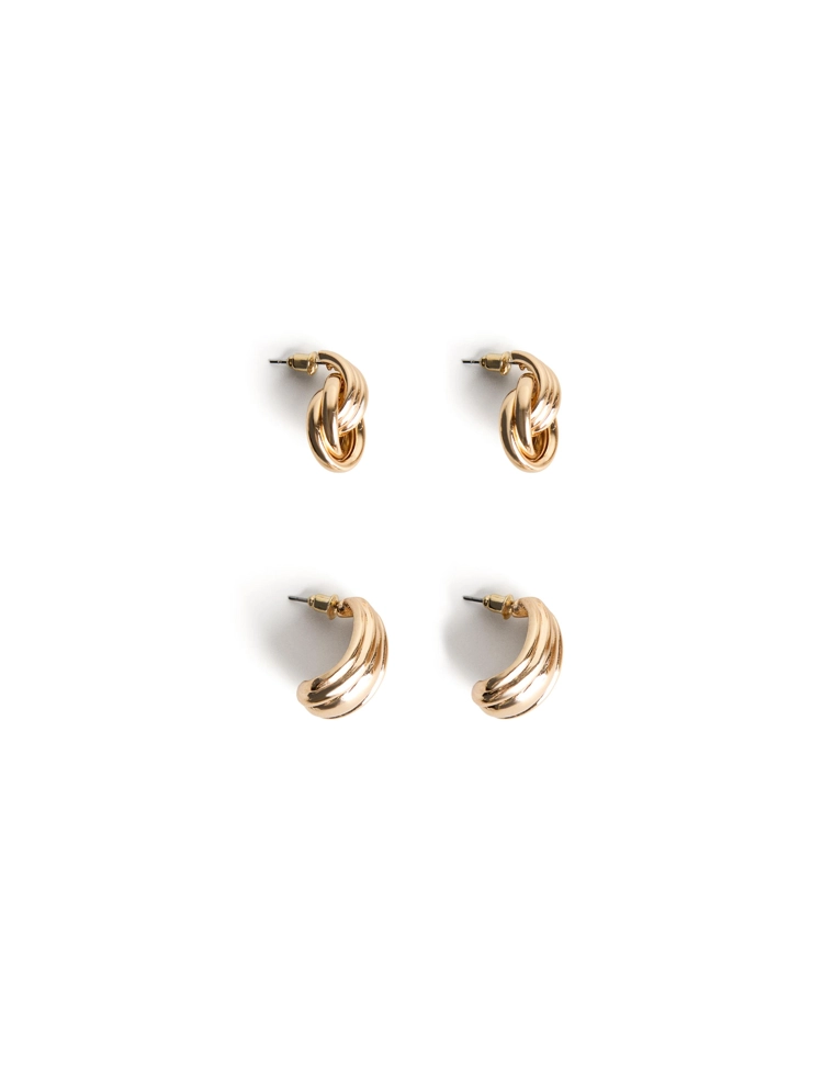 Набор из 2 пар серег