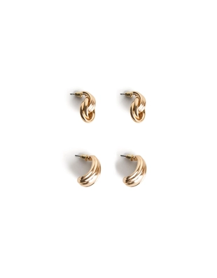 Набор из 2 пар серег- Заказать в России