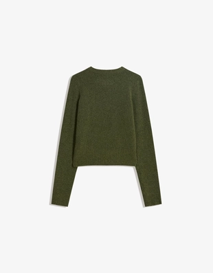 Свитер с круглым вырезом- Заказать в России