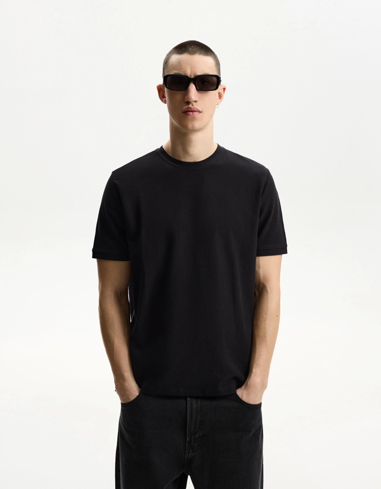 Вязаная футболка