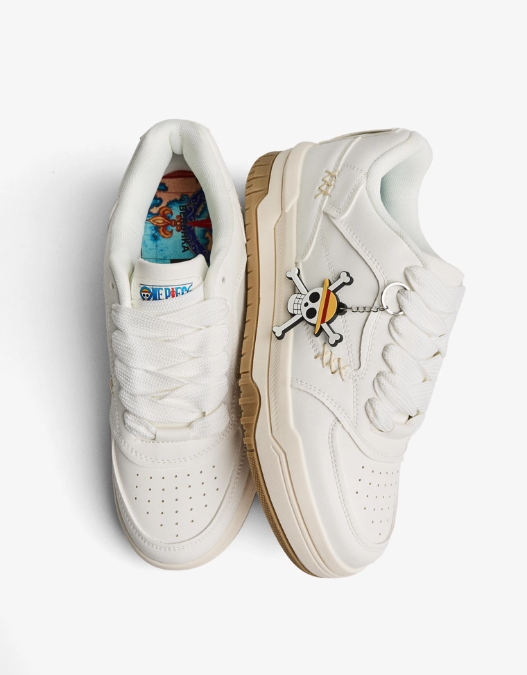 Скейтерские кеды One Piece с брелоком