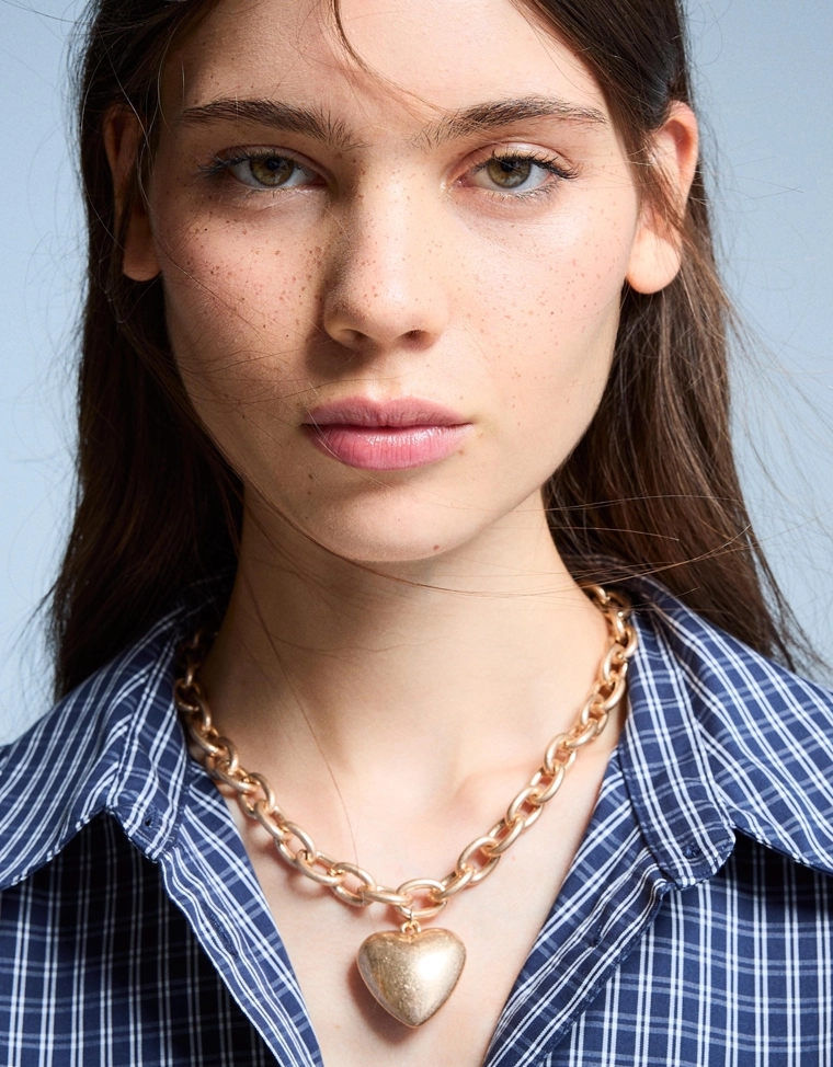 Колье с подвеской “Сердечко”