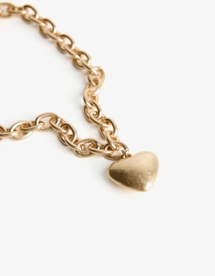 Колье с подвеской “сердечко”- Заказать в России