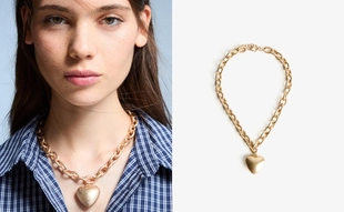 Колье с подвеской “сердечко”- Заказать в России