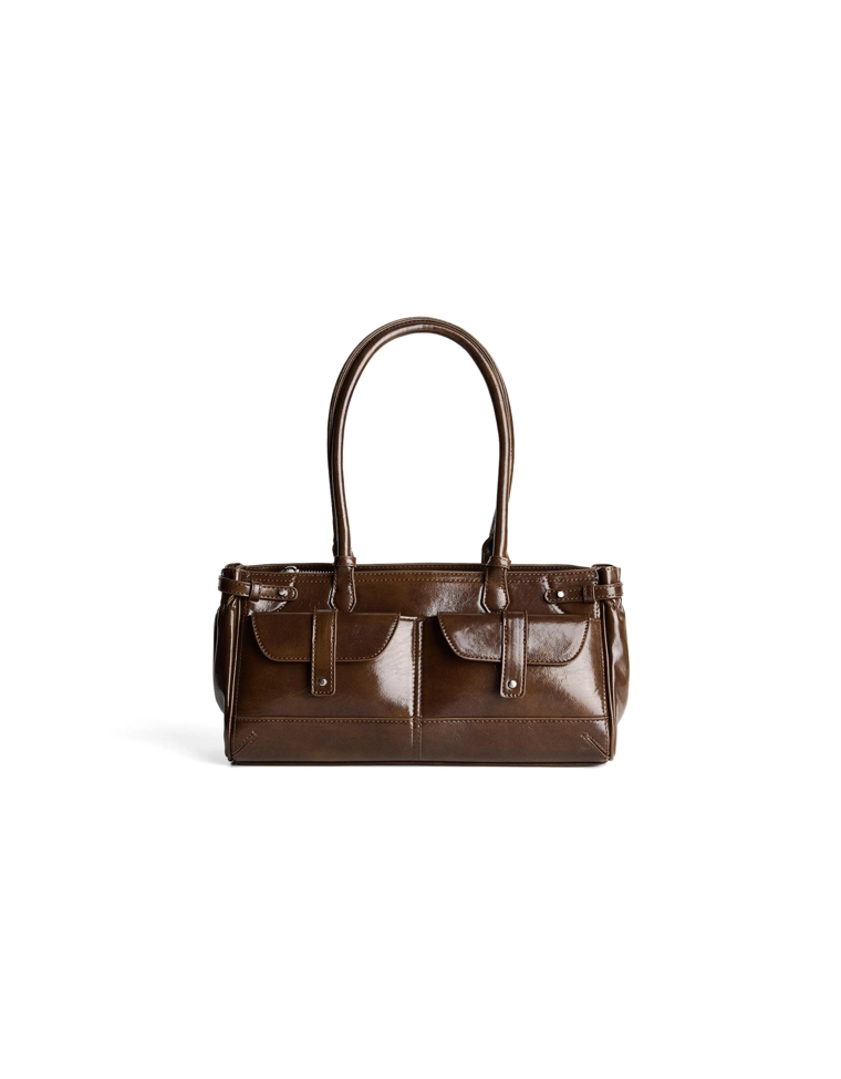 Сумка на плечо с карманами