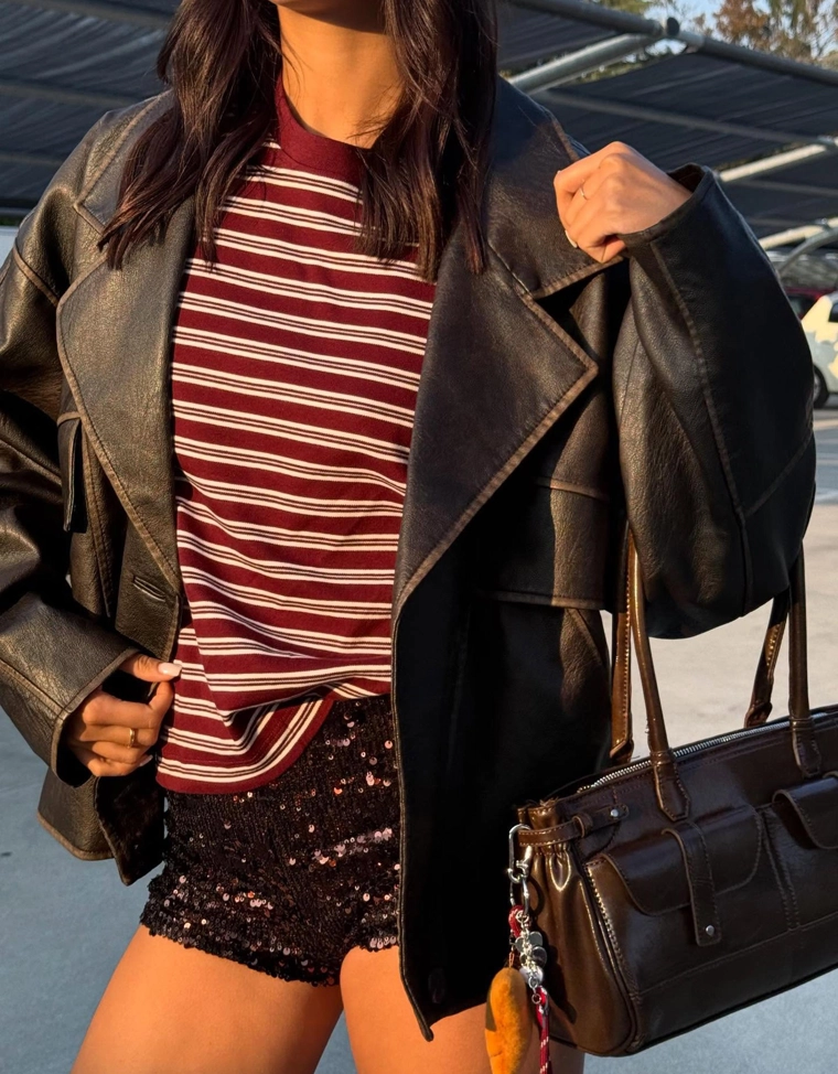 Сумка на плечо с карманами