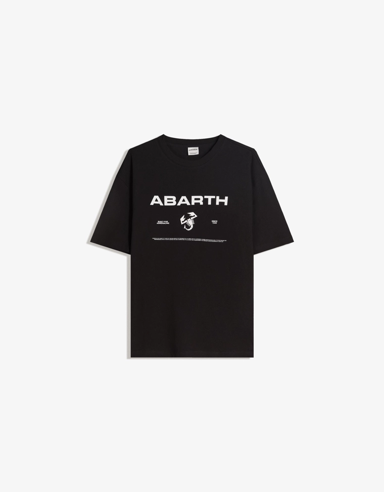 Футболка Racing Abarth с короткими рукавами и принтом