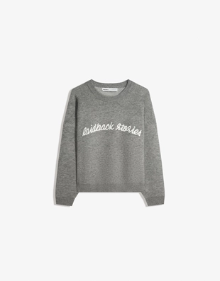 Жаккардовый свитер с вышивкой- Заказать в России