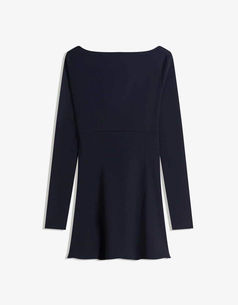 Мини-платье с бантом