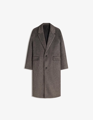 Пальто с эффектом начеса- Заказать в России