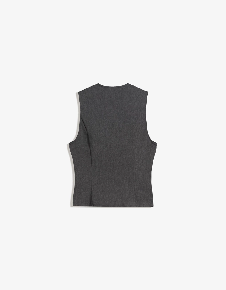 Топ с молнией