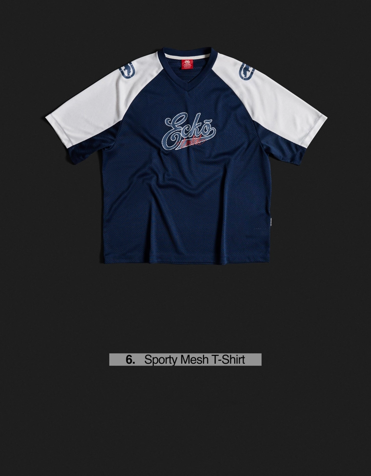 Футболка ecko unltd из сетчатой спортивной ткани