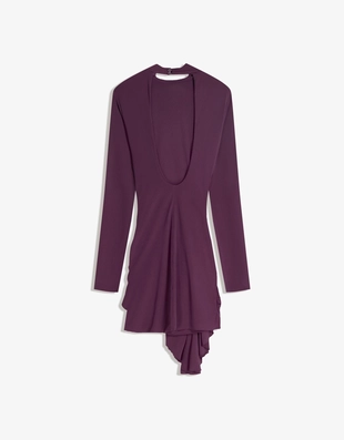 Мини-платье с поясом-кушаком со сборкой и цветочным принтом- Заказать в России