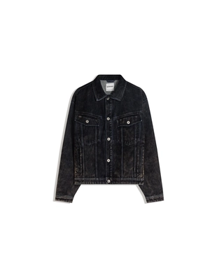 Джинсовая куртка свободного кроя- Заказать в России