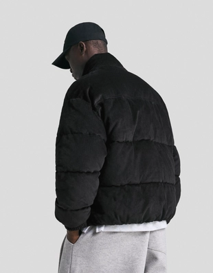 Вельветовый пуховик- Заказать в России