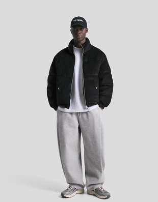 Вельветовый пуховик- Заказать в России