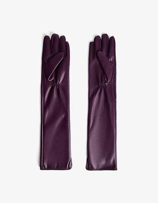 Купить Bershka Длинные перчатки из искусственной кожи