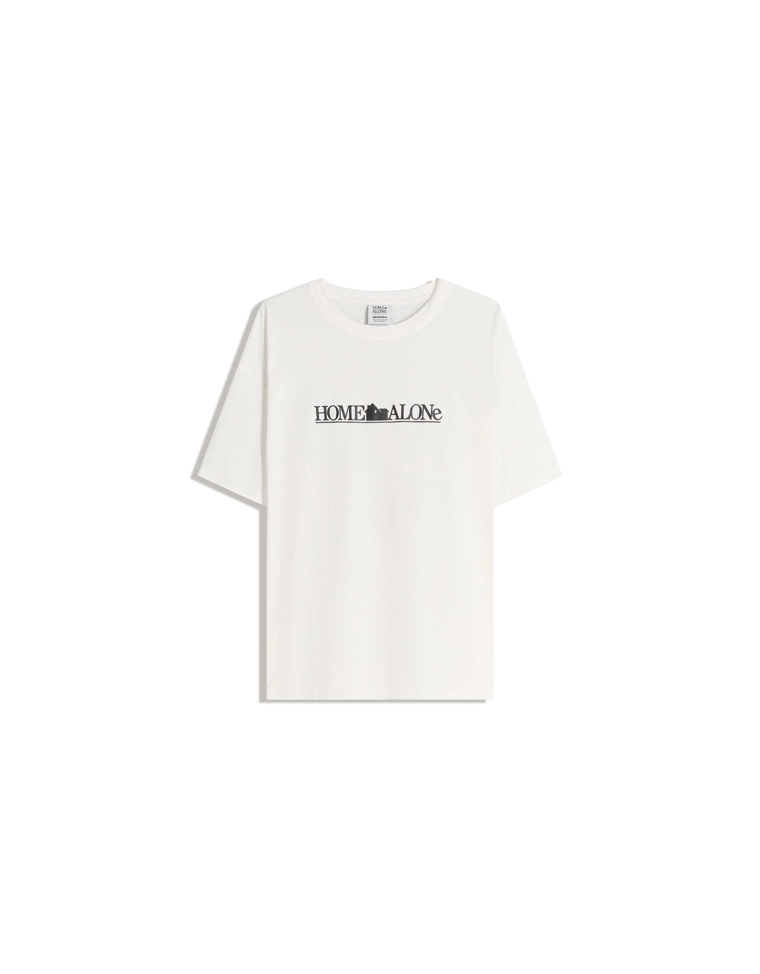Футболка оверсайз с короткими рукавами и принтом Home Alone