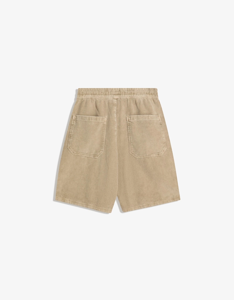 Шорты-джоггеры из вельвета