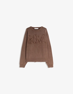 Свитер с нашивкой- Заказать в России