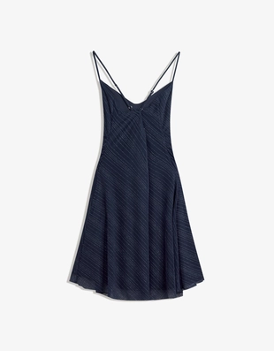 Мини-платье из полупрозрачной ткани с блестящей отделкой- Заказать в России