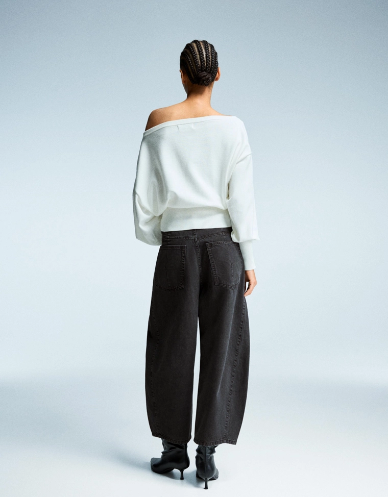 Укороченные брюки barrel