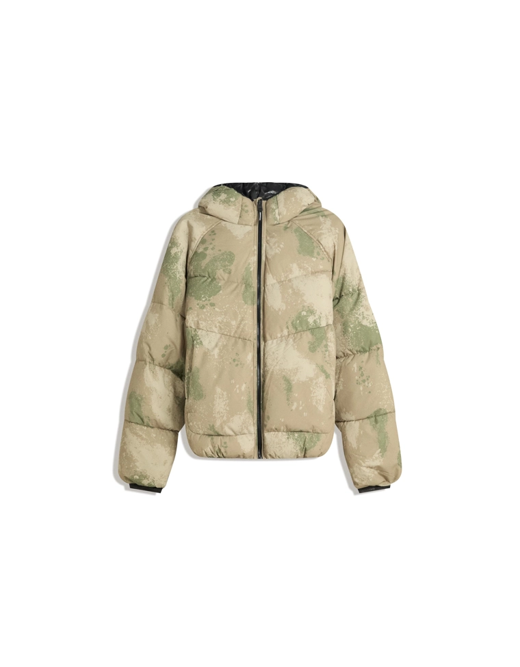 Пуховик с капюшоном