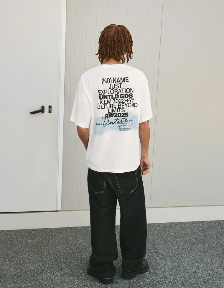 Футболка с короткими рукавами и принтом