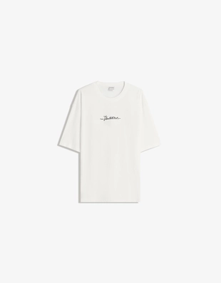 Футболка с короткими рукавами и принтом- Заказать в России