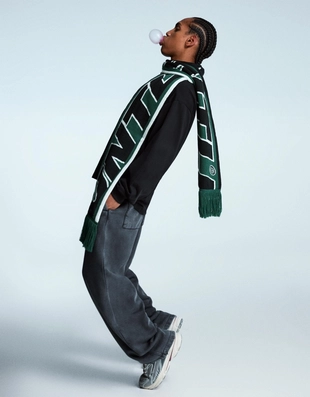 Спортивный шарф с принтом- Заказать в России