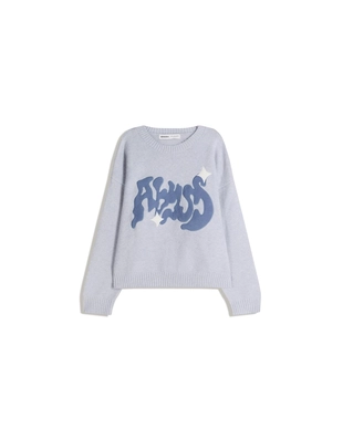 Купить Bershka Свитер с нашивкой «граффити»