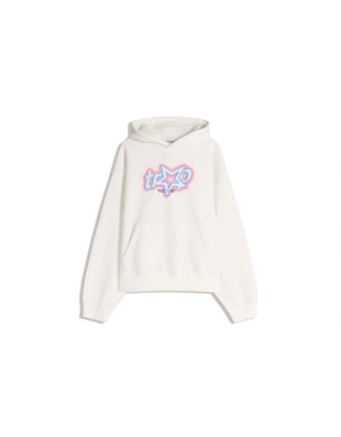 Купить Bershka Толстовка с капюшоном и принтом