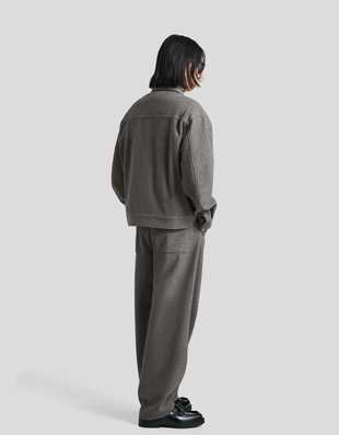 Куртка-рубашка свободного кроя на молнии- Заказать в России