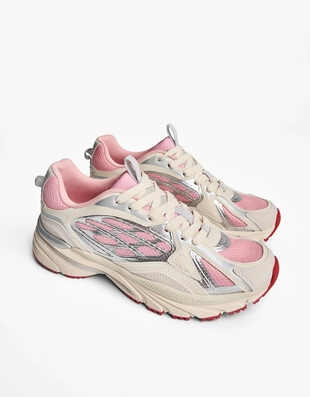 Кроссовки со вставками- Заказать в России