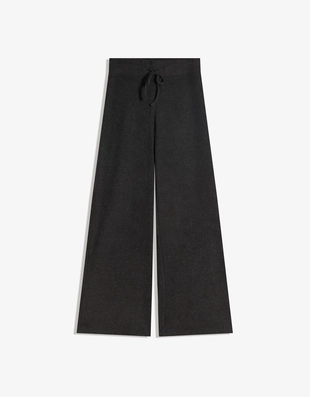 Мягкие широкие брюки в рубчик- Заказать в России